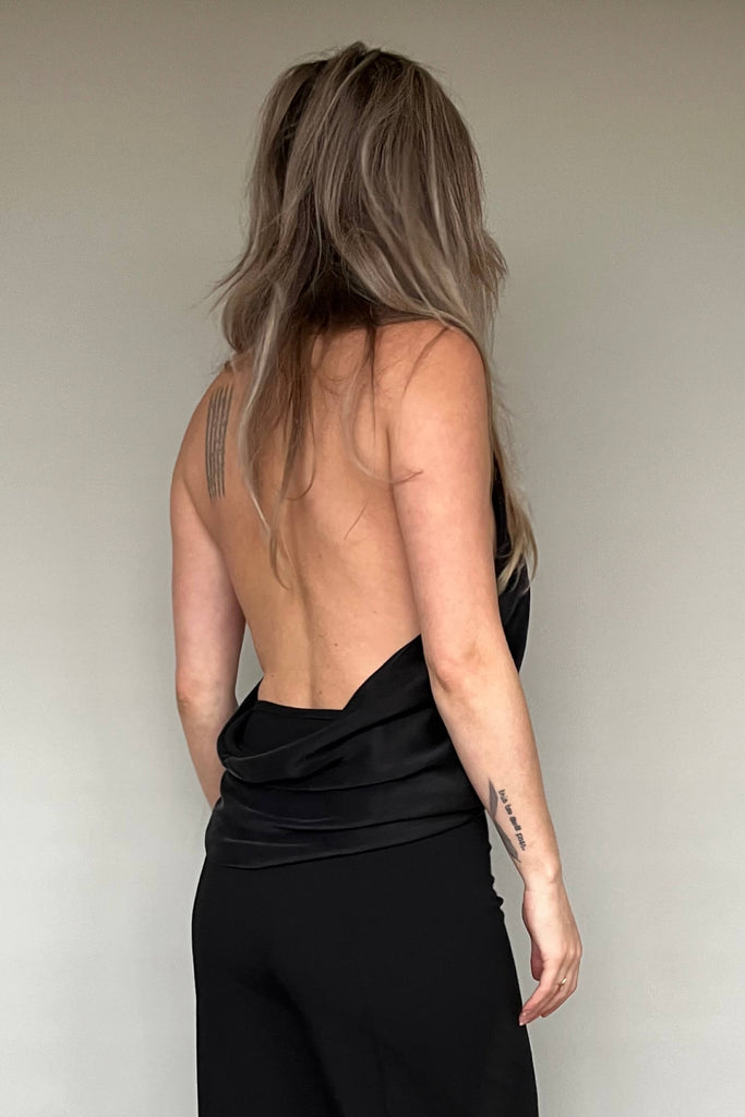 Vegan Silk Drop Top