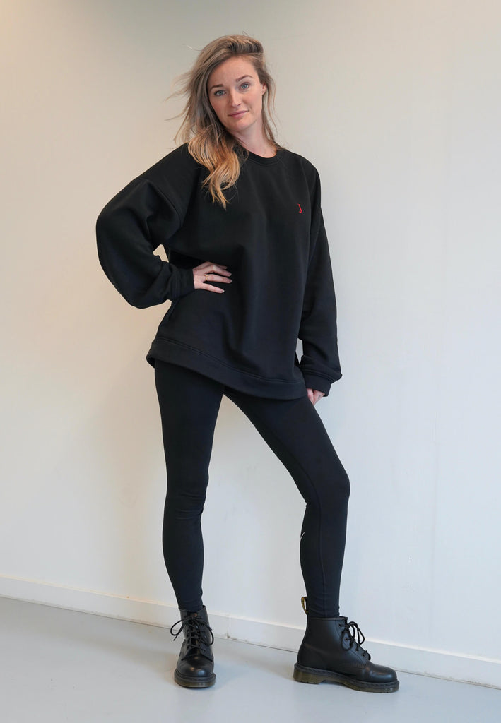 Oversized Logo Sweater