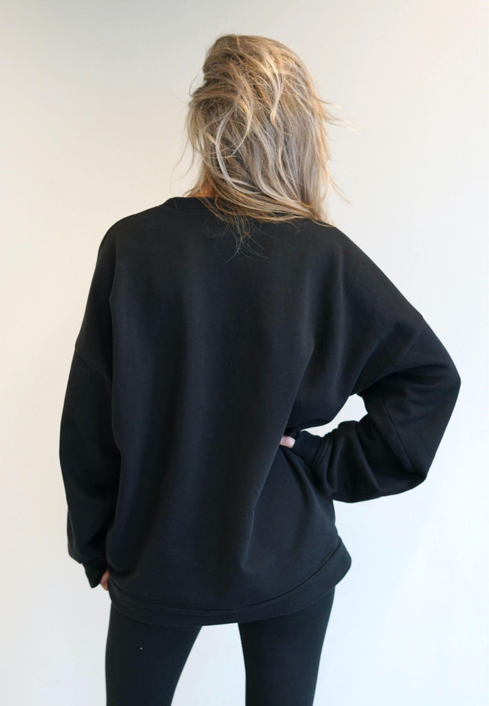 Oversized Logo Sweater