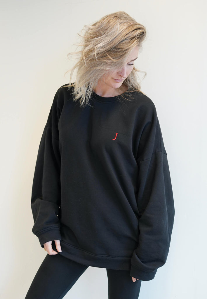 Oversized Logo Sweater