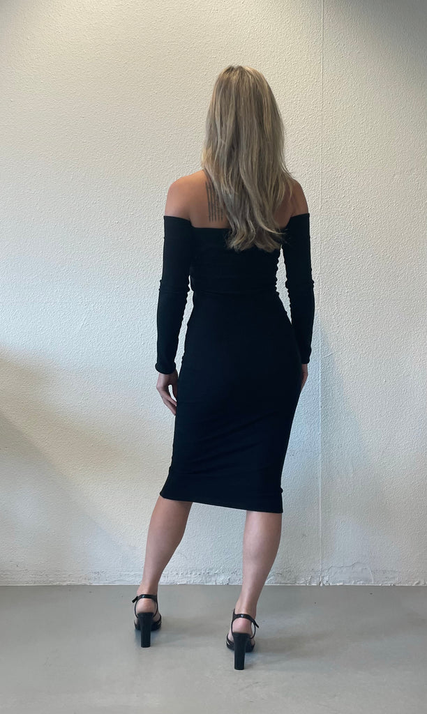 Off shoulder Black dress